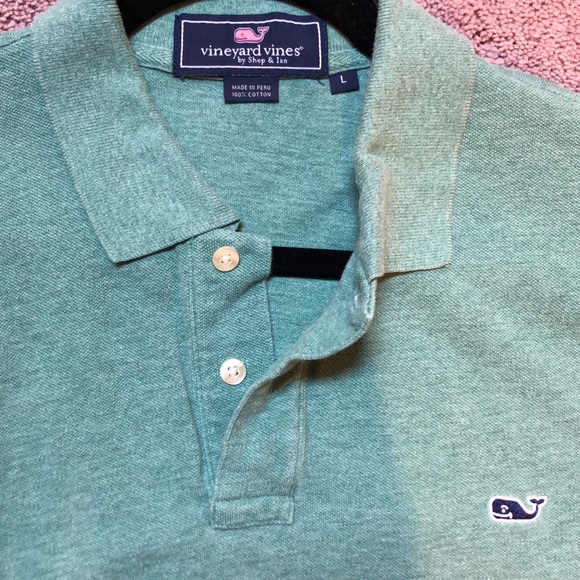 Vineyard Vines Green Polo Shirt - Picture 3 of 4